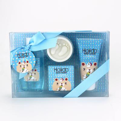 China Promotion Gift Wholesale Baby Organic Bath Sets Bath Gift Sets Natural Spa for sale