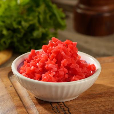 China Reliable Sushi Wholesale Products Japanese Style Pickled Red Chopped Red Crushed Ginger Japanese Style Sushi Ginger for sale