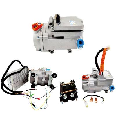 China Electric A/C Compressor Automotive Air Conditioning Kit Electric AC Scroll Compressor For Cars Universal Standard for sale