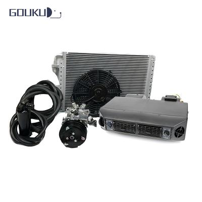 China 12/24V Universal Underdash Kits Auto Air Conditioning Cooling And Heating BEU-404-000 Car AC Vaporizer Unit Standard for sale