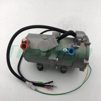 China Cheap ES21F012 21CC 12V 24V Car Air Conditioning Vehicle Cooling AC DC Electric Scroll Air Compressor Universal Standard for sale