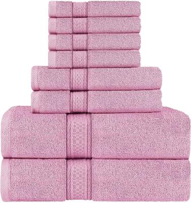 China Wholesale Child Safe Luxury Towels Set Bath+ Face + Hand Towels 100% Egyptian Cotton White Bath Towel for sale