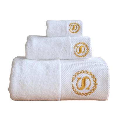 China Factory direct sales safe for children quickly drying hotel hand towel high quality face towel for sale