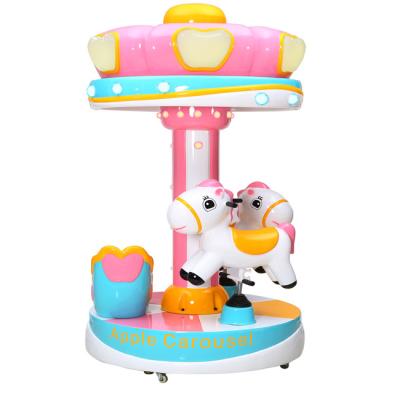 China Chinese supplier new beautiful and durable fashion spiele carousel toy carousel for children merry go round carousel for sale for sale