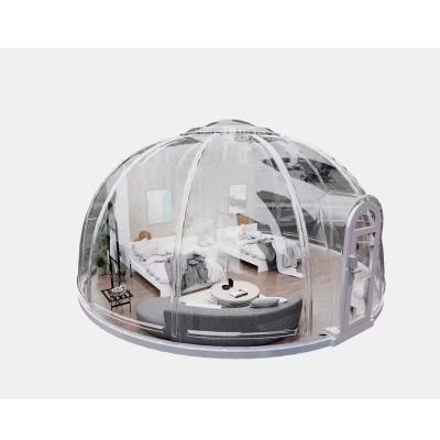 China most popular UV-resistant dome bubble tent family camping transparent bubble house show room for sale