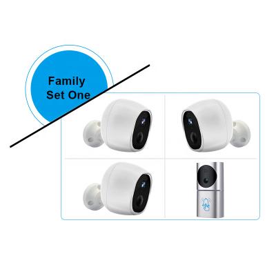 China 2021 New Next NIGHT VISION CCTV System 1080P Monitor Camera System for sale