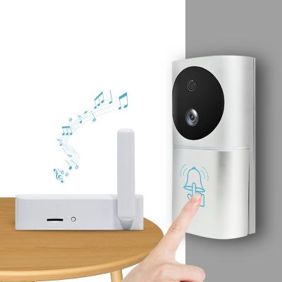 China Waterproof/OEM Waterproof Intercom IP Doorbell with Camera,Wireless Doorbell Wifi 1080p Video Doorbell Talking Two Way Talking Door Phone for sale