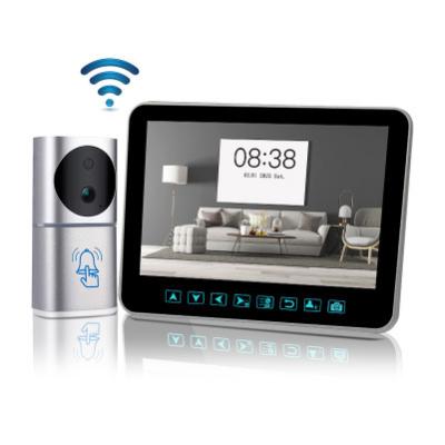 China Wholesale 1080P Waterproof Full HD Door Camera Around Door Bell Intercom Intercom Night Vision Wireless Video Doorbell Camera for sale