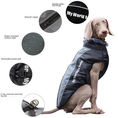 China 2021 New Style Dog Jackets Reflective Safety Outdoor Viable Wholesale Warm Pet Clothes for sale