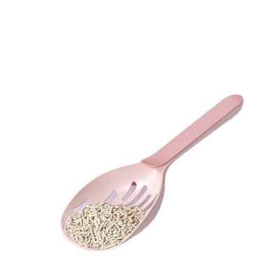 China Viable Pet Cat Toilet Cat Litter Scoop Filter Tool Fashion Two Color Cat Litter Scoop for sale