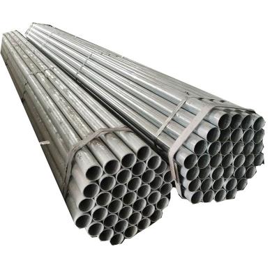 China Liquid Pipe Pre-galvanized Steel Hot Dipped Galvanized Pipe 3/4 Round Iron Tube for sale