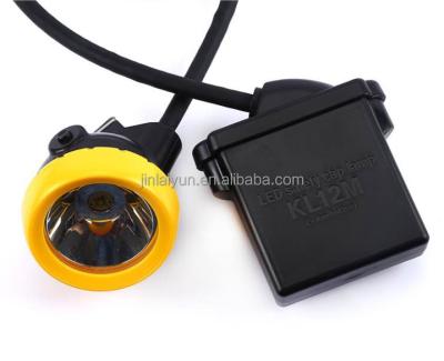 China 12400mah Battery KL12M LED Industrial Miner Safety Hat Lamp Miner Helmet Lamp for sale