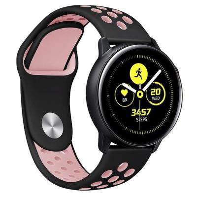 China Wholesale Water Resistant Chinber Silicone Sport Rubber Watchbands For Samsung Galaxy Watch Bands for sale