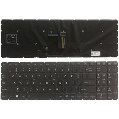 China original new multimedia keys keyboard for Toshiba P55W-C5314 P55W-C5200 P55W-C5210 satellite keyboard computer accessory for sale