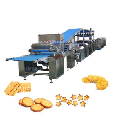 China Snack Factory 10%OFF DISCOUNT Automatic Sandwich Biscuit Making Line Price For Factory for sale