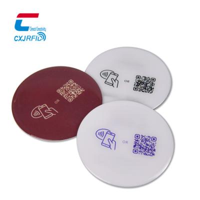 China Waterproof/Waterproof Manufacturer 13.56Mhz URL Coded Anti-metal Nfc Durable Restaurant Adhesive Sticker for sale