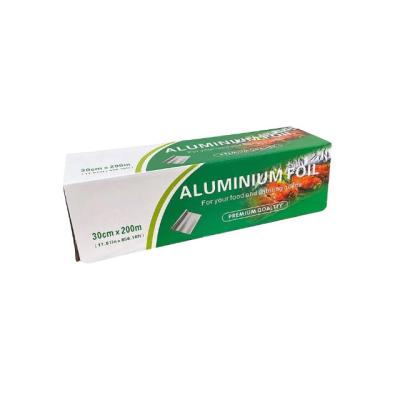 China Eco - Friendly 8011 Aluminum Foil Roll For Frozen Food Packaging Barbecue for sale