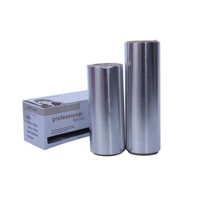 China Hot Sale Embossed Multiple Color Hairstyle Aluminum Foil Roll Maker for sale