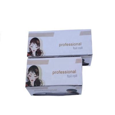 China Widely Used Embossed Hair Salon Embossed Silver Foil Paper for sale