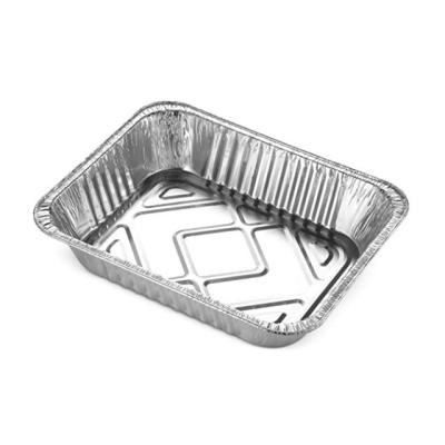 China Food Aluminum Foil Container For Food Cooking Baking Roasting for sale