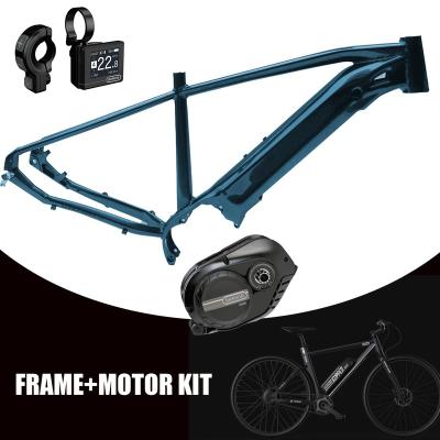 China Mountain Bikes China Factory Direct Selling OEM Service 27.5ER 140MM Travel Full Suspension Electric Bike Frame for sale