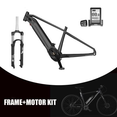 China Mid Drive 48V 500W 1000W Speed ​​And Torque Integrated EMTB ebike frame 26