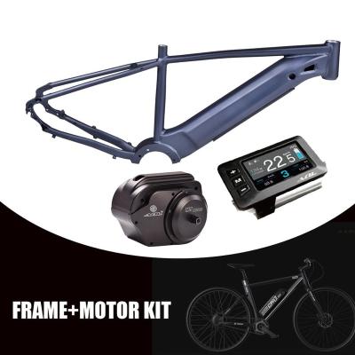 China 2019 OEM Frame E MTB Aluminum Fit Torque Sensor Drive Integrated Motor 36V 250W Mid Mountain E Bike / Electric Mountain Bike for sale