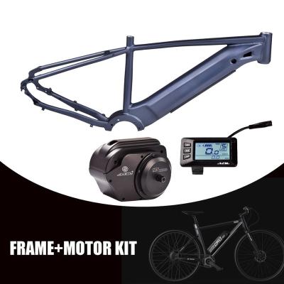 China Bafang m500 m600 aluminum frame mounted battery and .250 250w 350w mid drive torque sensor commuter electric mountain bike motor man for sale