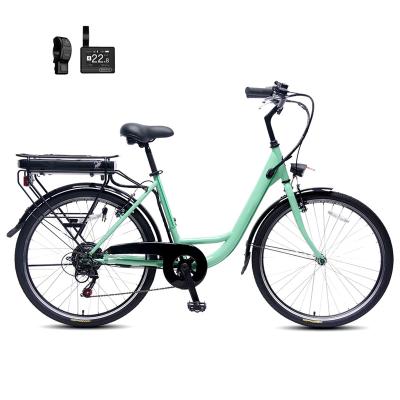 China Vintage Standard Ladies Electric Bike City Ebike For Adults Woman 700C 28 INCH 48V 250W bafang ultra frame e-bike electric bike for sale