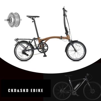 China Standard 16 Inch Folding Bike 10Ah Lithium Electric Bicycle 10Ah Lithium Ion Battery 3 Riding Mode 250W for sale