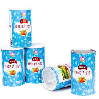 China Recyclable Airtight Paper Box Packaging For Nutrition Powder Custom Cylinder Hot Selling Compound Paper Box Packaging Paper Canister for sale