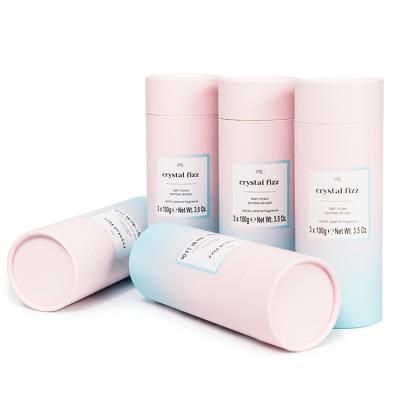 China Recyclable Custom Paper Tube For Cosmetic Perfume CBD Cardboard Tube Packaging for sale