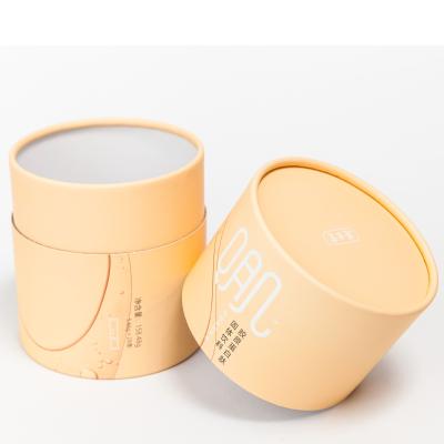 China Custom Biodegradable Soft Touch Paper Tube Box Printed Collagen Sticks Cardboard Tubes for sale