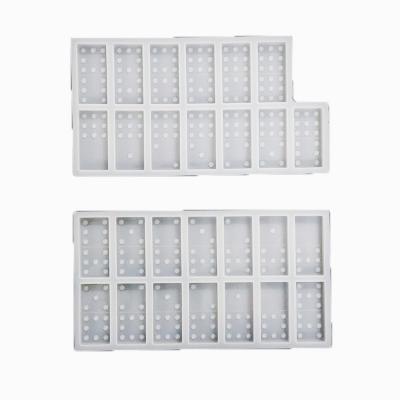 China Hot Selling Disposable Amazon Molds Dominoes Silicone Domino Mold For Resin Casting for sale