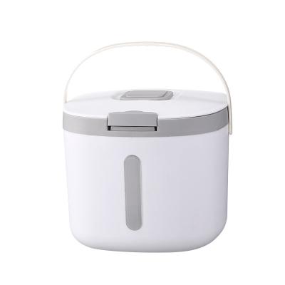 China Freshness preservation sealed insect repellent and moisture-proof household rice bucket box noodle barreled rice flour storage tank rice storage box for sale