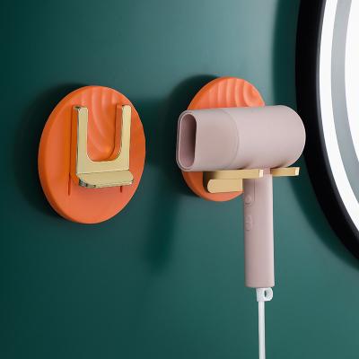 China Modern Minimalist Salon Suction Cup Hair Dryer Rack for sale