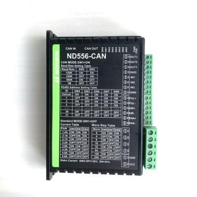 China China Factory Directly ND556-CAN Stepper Motor Driver Supports Pulse /Direction Control and CAN Bus Control ND556-CAN Stepper Driver for sale