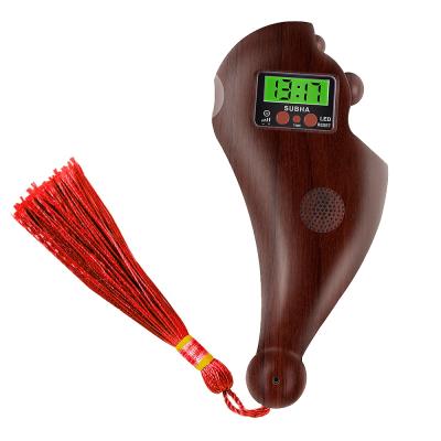 China Muslim prayer time new OEM LED display time with speaker mini tasbih prayer tasbih counter for sale