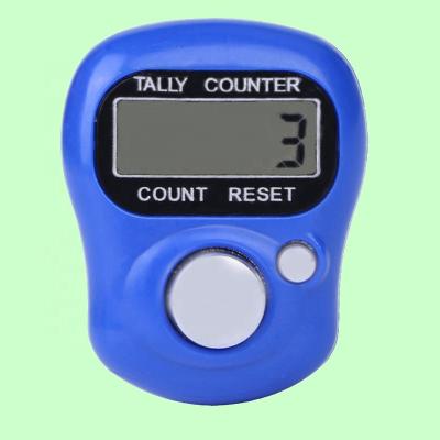 China Factory Price Mini Electronic Finger Counter LCD Screen Plastic Hand Ring Tally Counter Tasbih Digital for sale