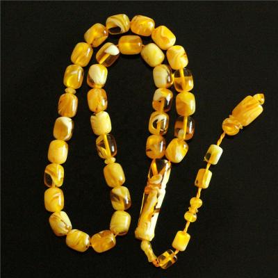 China 33pcs Muslim Birthday Islamic Rosary Tasbeeh Prayer Beads Tasbih Misbaha for sale