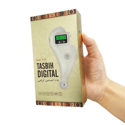 China New 2021 Muslim Machinery Function Counter Construction With Chargable LED Battery Compass Tally Tasbih Digital Tasbeeh for sale