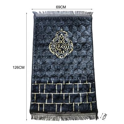 China 2022 Sale Dubai Turkey Hot Washable Prayer Mat Muslim Sejadah Mat Prayer Blankets for sale