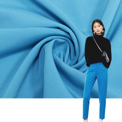 China High Quality Weavn 75D 92%polyester 8%spandex Stretch Plain Fabric for sale