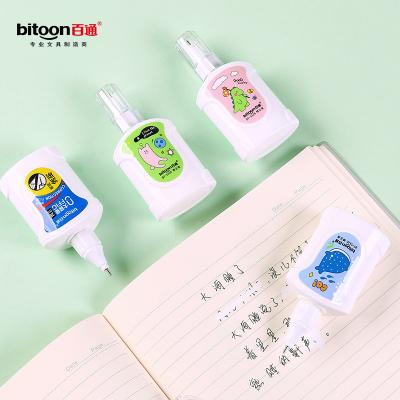 China Nontoxic. Correction Pens Writing Stationery Masking Fluid 28ml Large Capacity White Liquid Correction Tape Eco-friendly Correction Fluid for sale