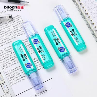 China Nontoxic. Portable Quick-drying Correction Pen White Colored Correction Fluid Popular Student Stationery Shape Office Friendly for sale