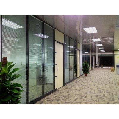 China Modern Magnetron High End Aluminum Single Exterior Interior Canopy Glass Doors for sale