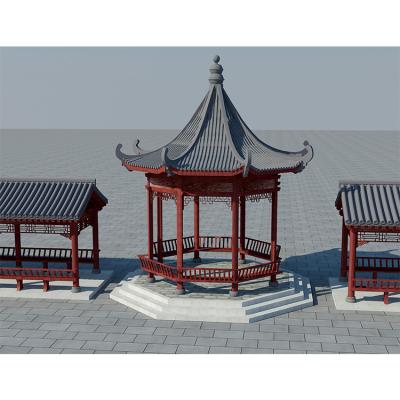 China Vintage On Sale Vintage Impact Resistance Aluminum Gazebos For Outdoor Garden for sale