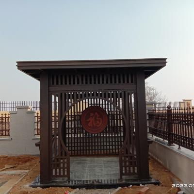 China New Modern Design Chinese Made Outdoor Wooden Gazebo Garden Gazebo Manufacturer Sale Chinese Wooden Gazebo for sale