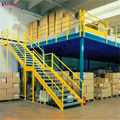 China Corrosion Protection Manufacturer Offer CAD Deck Structure Stretching Floor Drawing Steel Mezzanine for sale