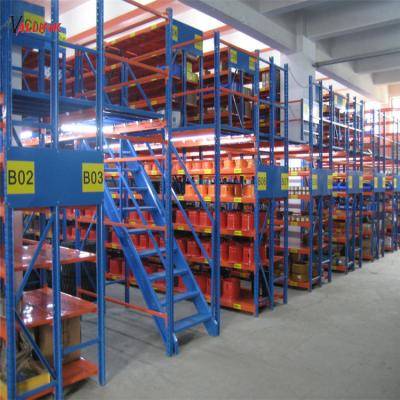 China Corrosion Protection Heavy Duty Multilevel Mezzanine Design For Warehouse for sale